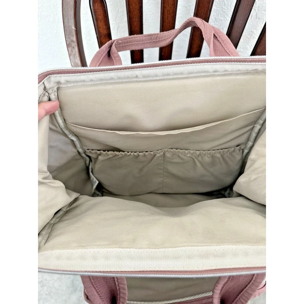 Skip Hop Dusty Rose Diaper Backpack Tote Baby Bag Multi Pocket Organizer